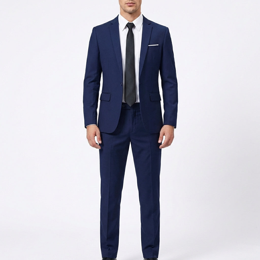 Conjunto Traje Hombre Blazer y Pantalón Corte Clásico