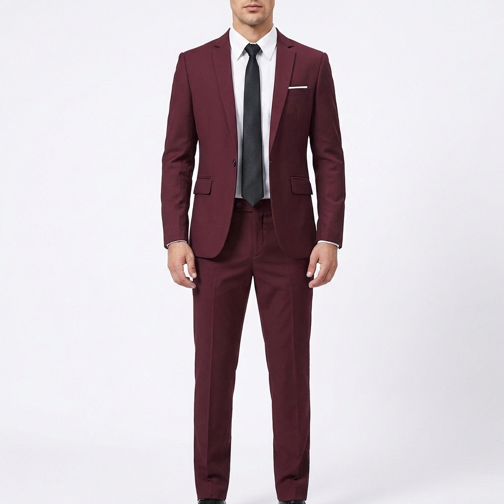 Conjunto Traje Hombre Blazer y Pantalón Corte Clásico