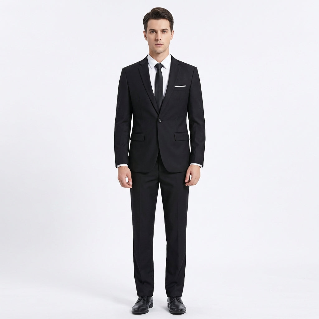 Conjunto Traje Hombre Blazer y Pantalón Corte Clásico - Mavetta