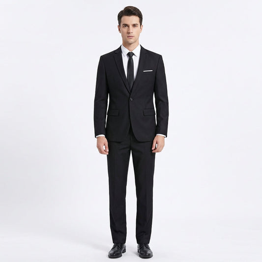 Conjunto Traje Hombre Blazer y Pantalón Corte Clásico - Mavetta
