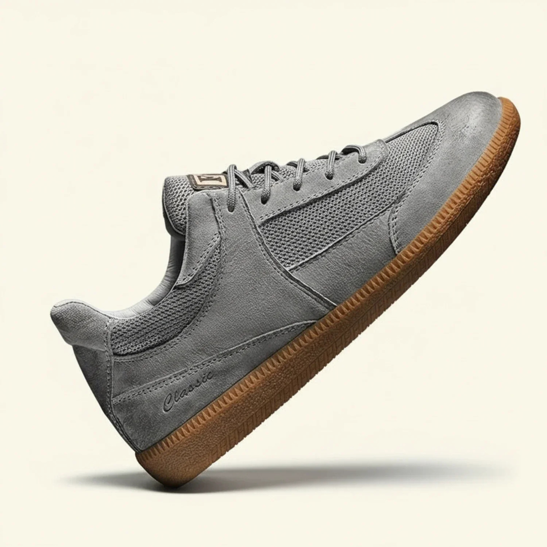 Zapatillas Casual Hombre Malla Ante Cordones Suela Goma