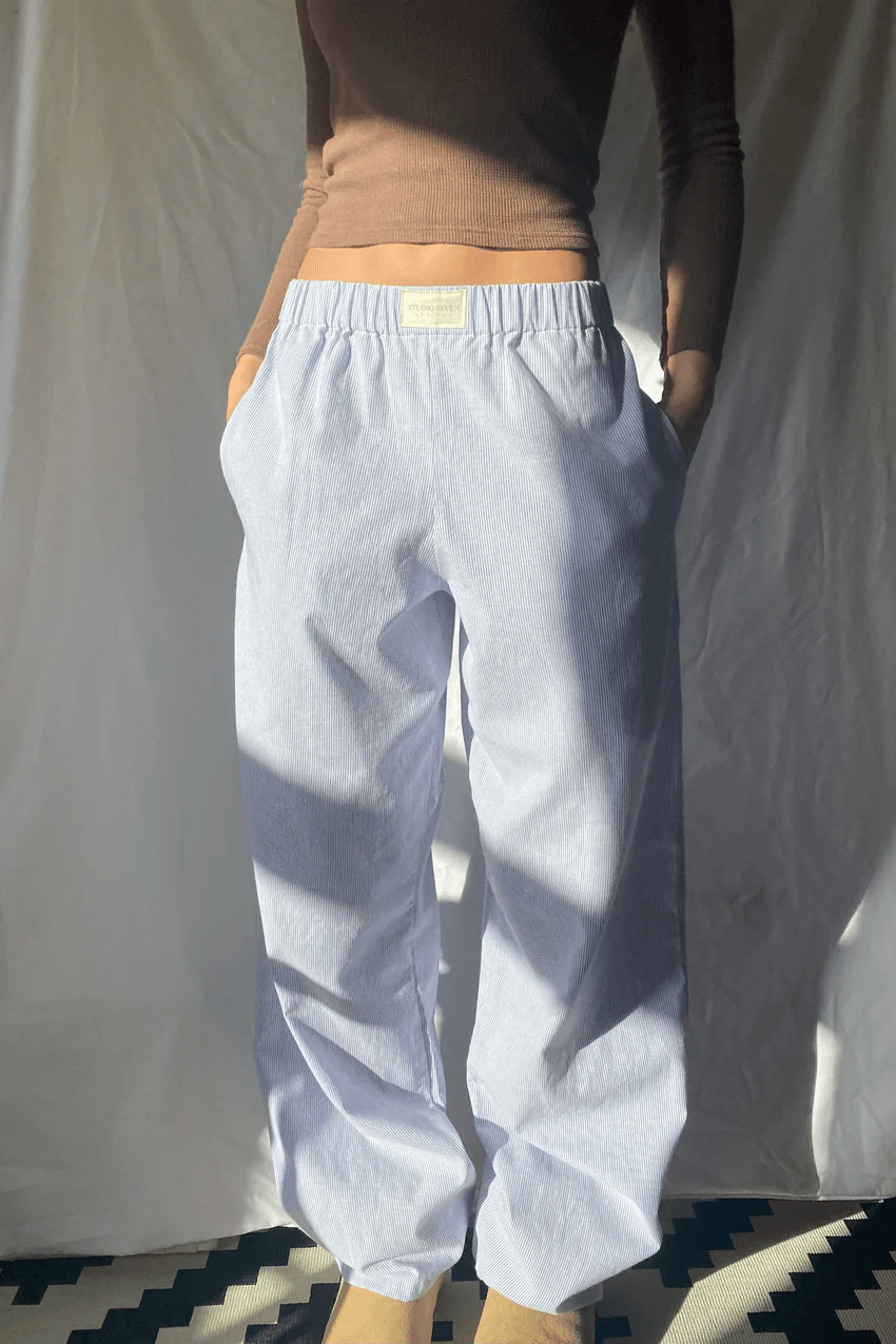 Pantalón Descanso Mujer Algodón Cómodo Ajuste Relax - Mavetta
