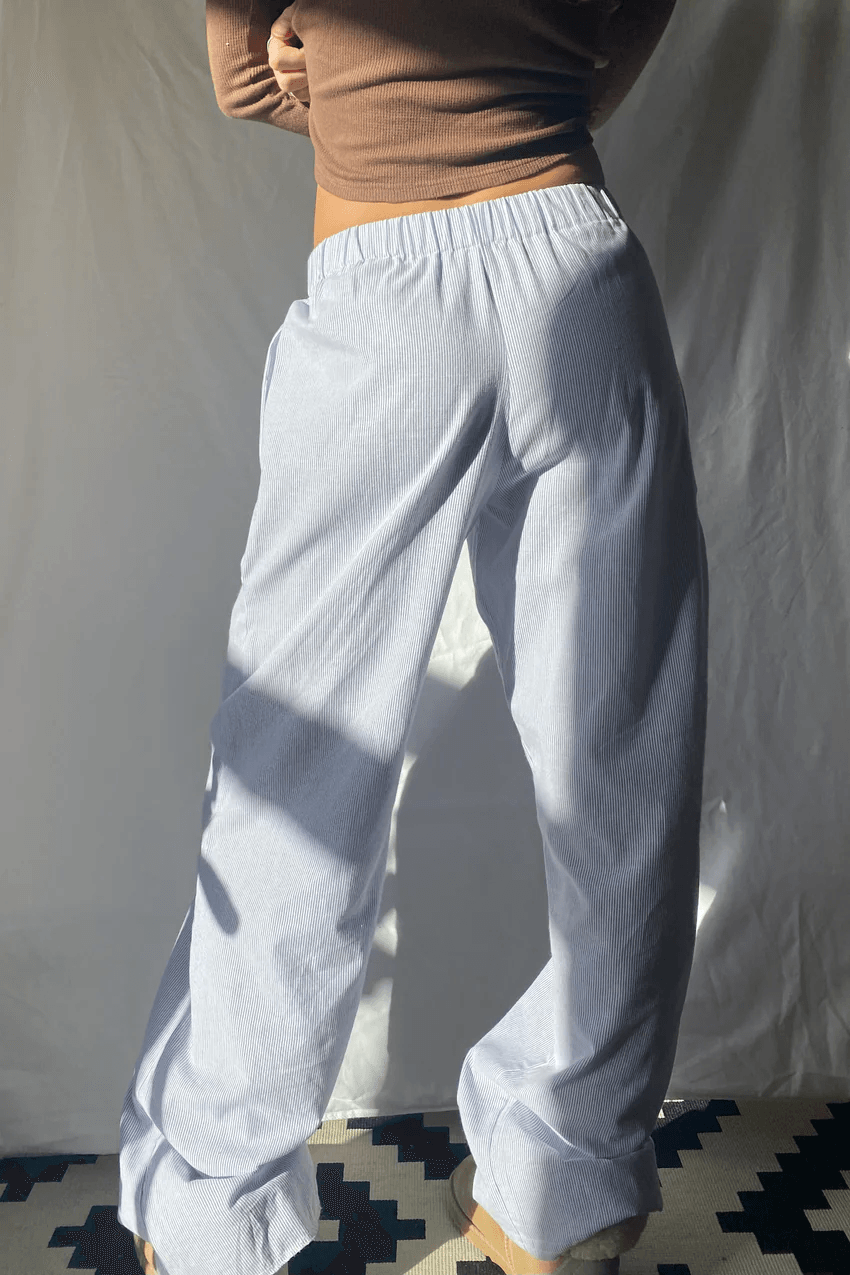 Pantalón Descanso Mujer Algodón Cómodo Ajuste Relax