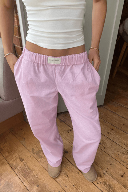 Pantalón Descanso Mujer Algodón Cómodo Ajuste Relax