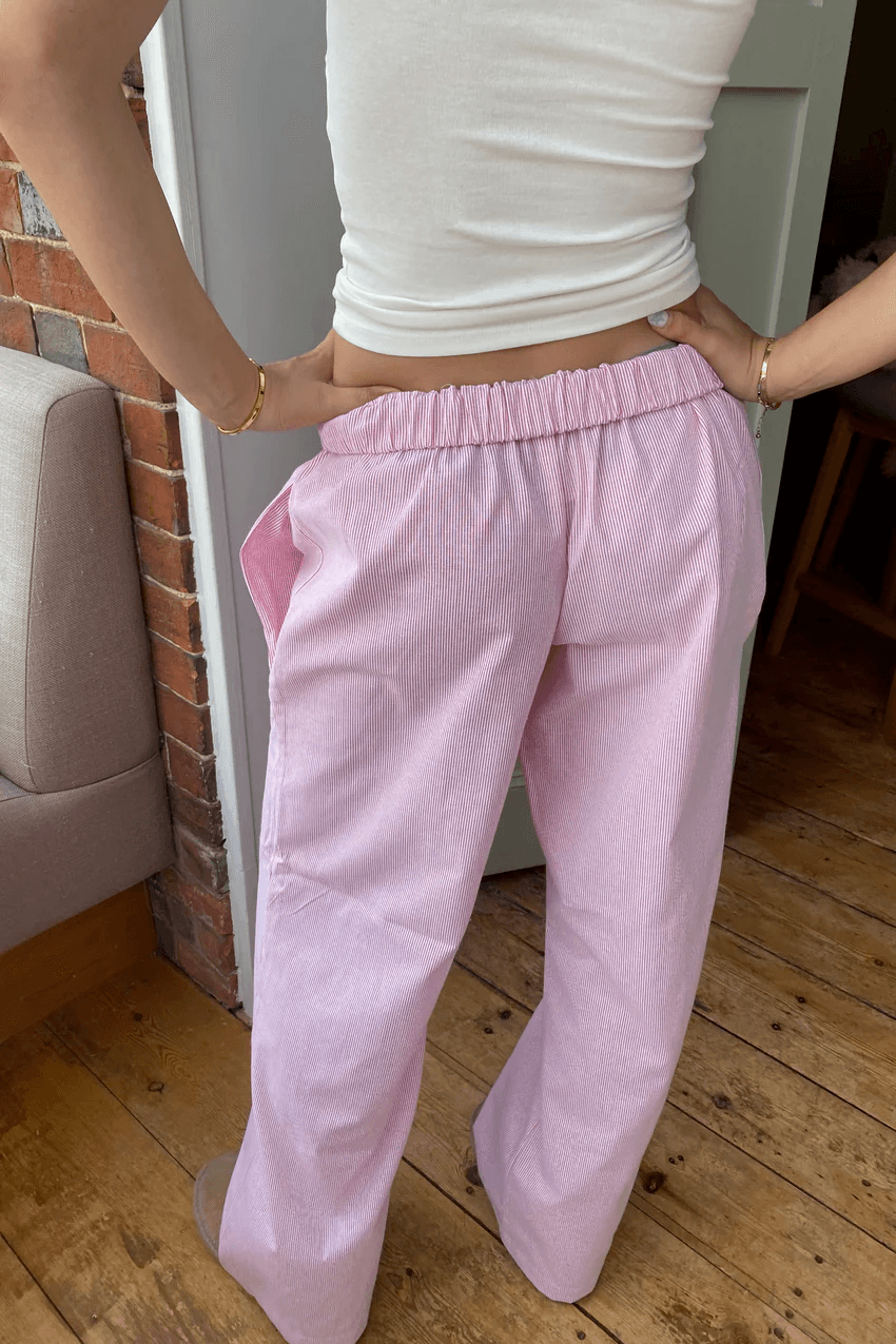 Pantalón Descanso Mujer Algodón Cómodo Ajuste Relax