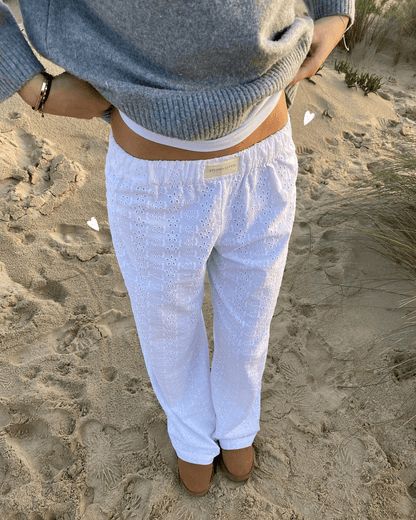 Pantalón Descanso Mujer Algodón Cómodo Ajuste Relax