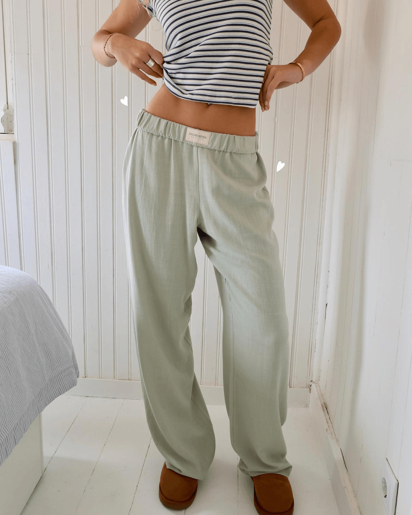 Pantalón Descanso Mujer Algodón Cómodo Ajuste Relax