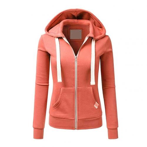 Sudadera mujer Invierno con cremallera y estampado cuadros