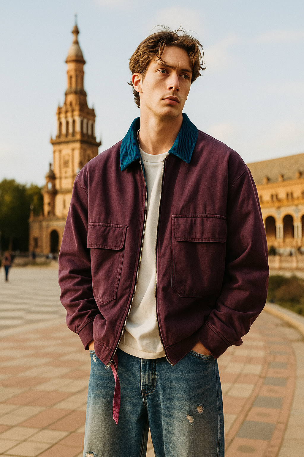 Blazer Hombre Casual Versátil Corte Clasico