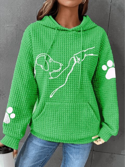 Sudadera Mujer con Capucha Tejido Calido y Confortable