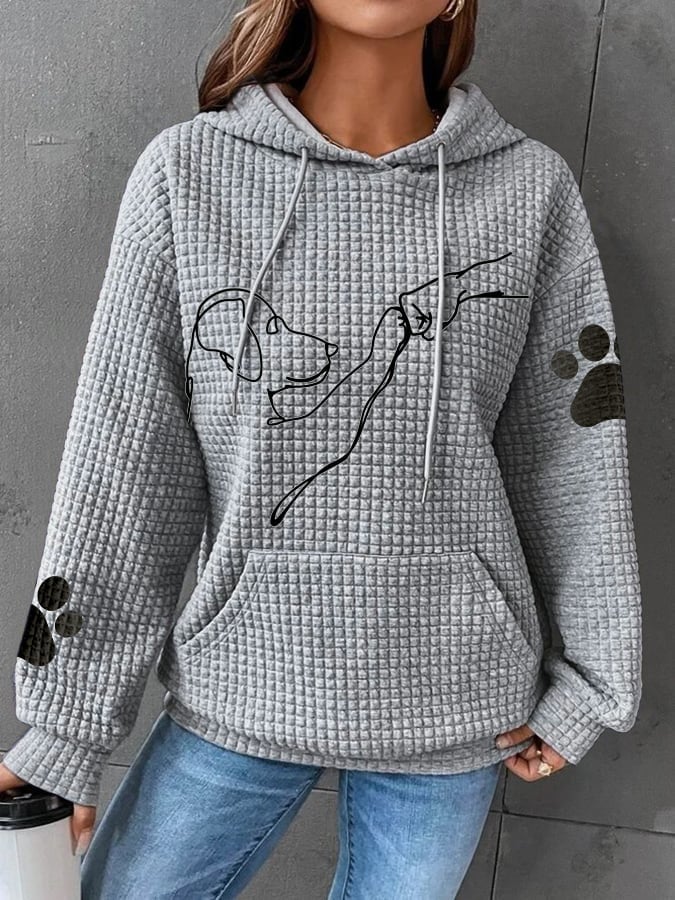 Sudadera Mujer con Capucha Tejido Calido y Confortable