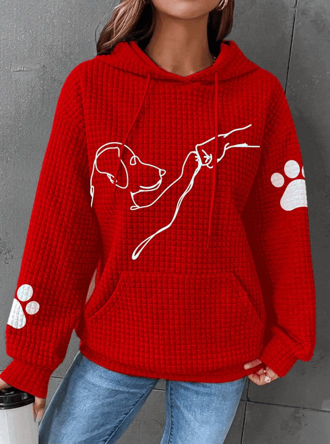 Sudadera Mujer con Capucha Tejido Calido y Confortable