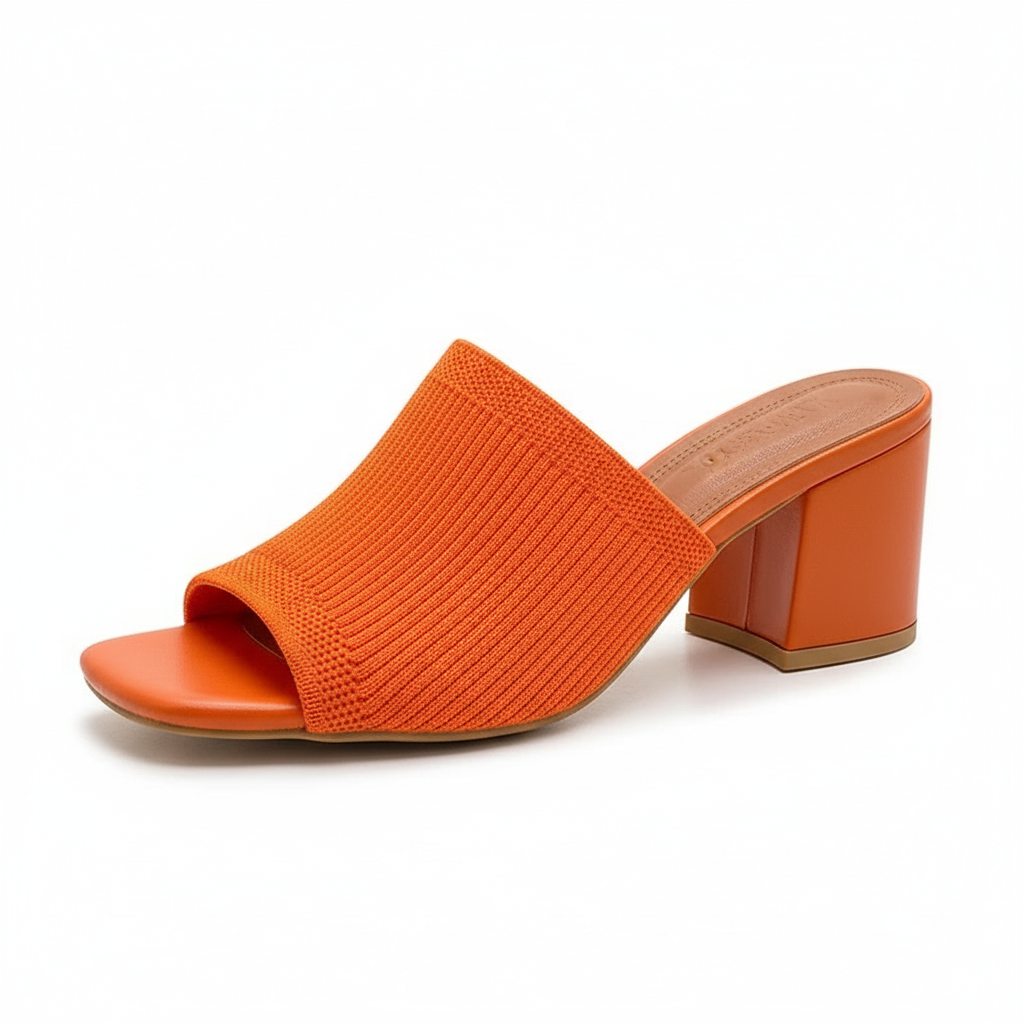Sandalias Mujer Tacón Ancho Comodas
