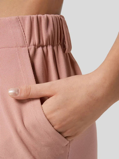 Pantalón Mujer con Bolsillos Corte Cómodo
