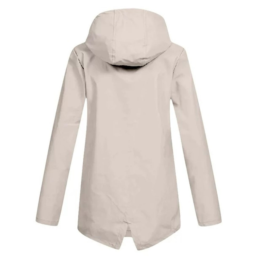 Impermeable Mujer Moderno Ajuste Elegante