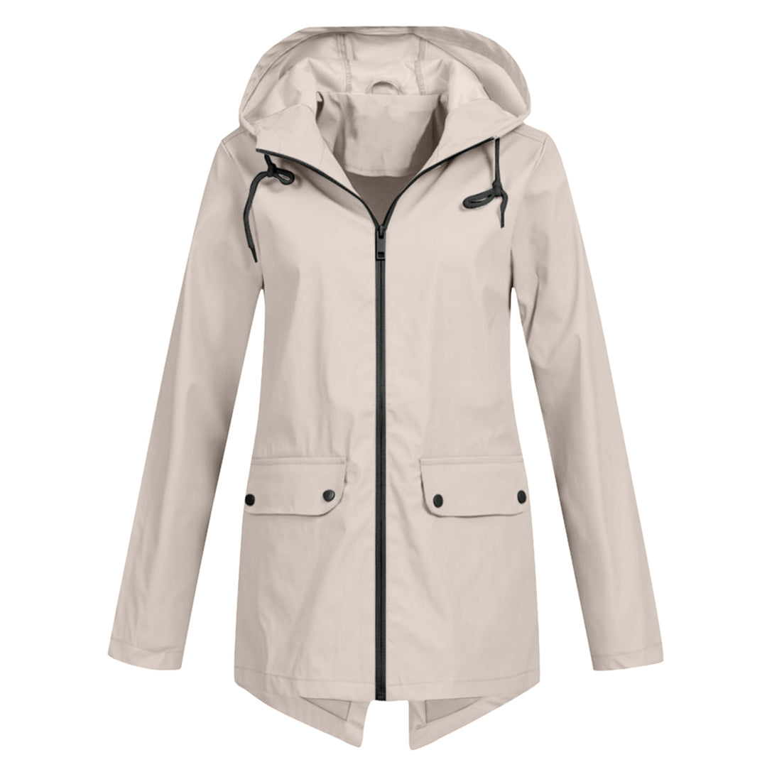 Impermeable Mujer Moderno Ajuste Elegante - Mavetta