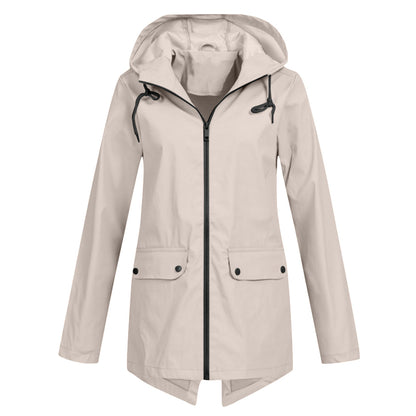 Impermeable Mujer Moderno Ajuste Elegante - Mavetta