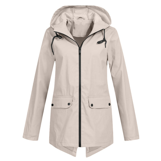 Impermeable Mujer Moderno Ajuste Elegante - Mavetta