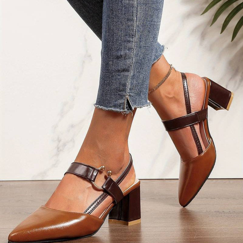 Zapatos mujer ergonómicos slingback moderno