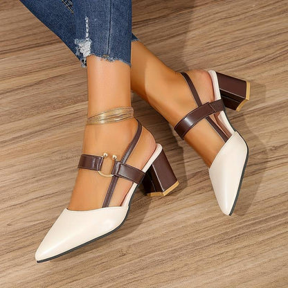 Zapatos mujer ergonómicos slingback moderno