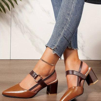 Zapatos mujer ergonómicos slingback moderno