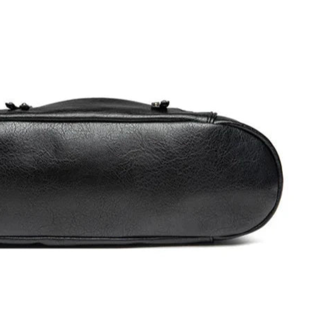 Bolso Hobo Mujer Asa Hombro Correa Larga Bolsillos Cremallera