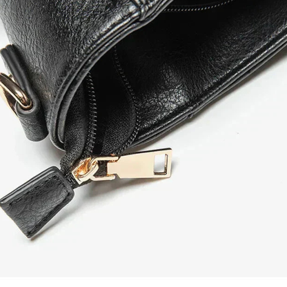 Bolso Hobo Mujer Asa Hombro Correa Larga Bolsillos Cremallera