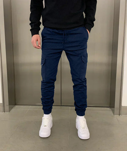 Pantalones Jogger Hombre Ergonómicos Bolsillos Multiples Comodos