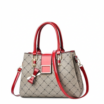 Bolso de mano mujer estructurado con bandolera extraíble tote