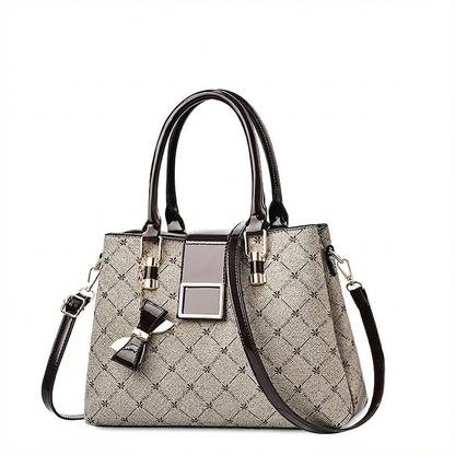 Bolso de mano mujer estructurado con bandolera extraíble tote