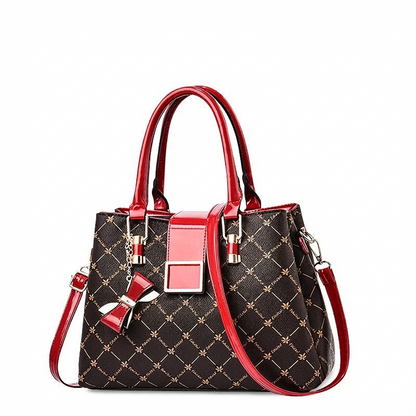 Bolso de mano mujer estructurado con bandolera extraíble tote