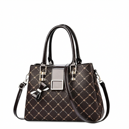 Bolso de mano mujer estructurado con bandolera extraíble tote