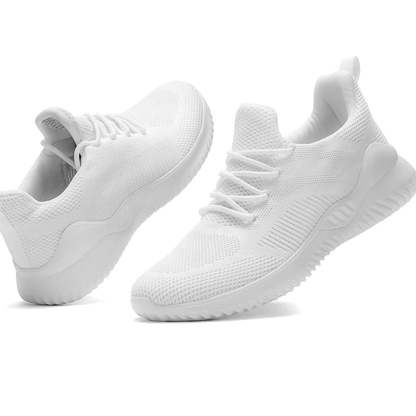 Zapatos Deportivos Hombre Tejido Knit Cordones Suela Flexible