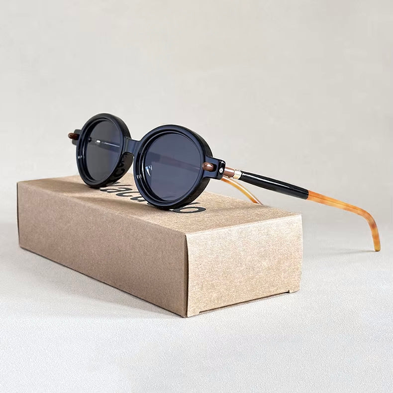 Gafas de Sol Unisex Montura Vintage Ovalada Protección UV400
