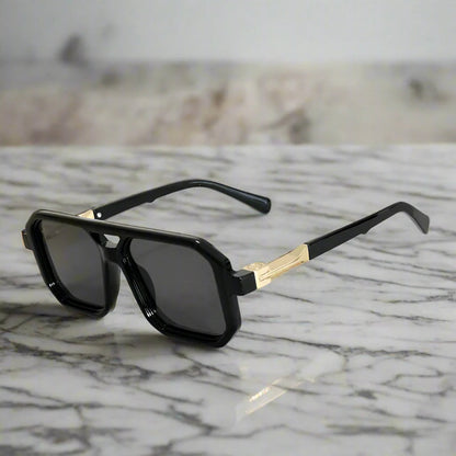 Gafas de sol Unisex Cuadradas Protección UV400 Retro