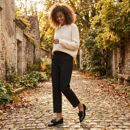 Mocasines Mujer con Lazo Diseño Elegante