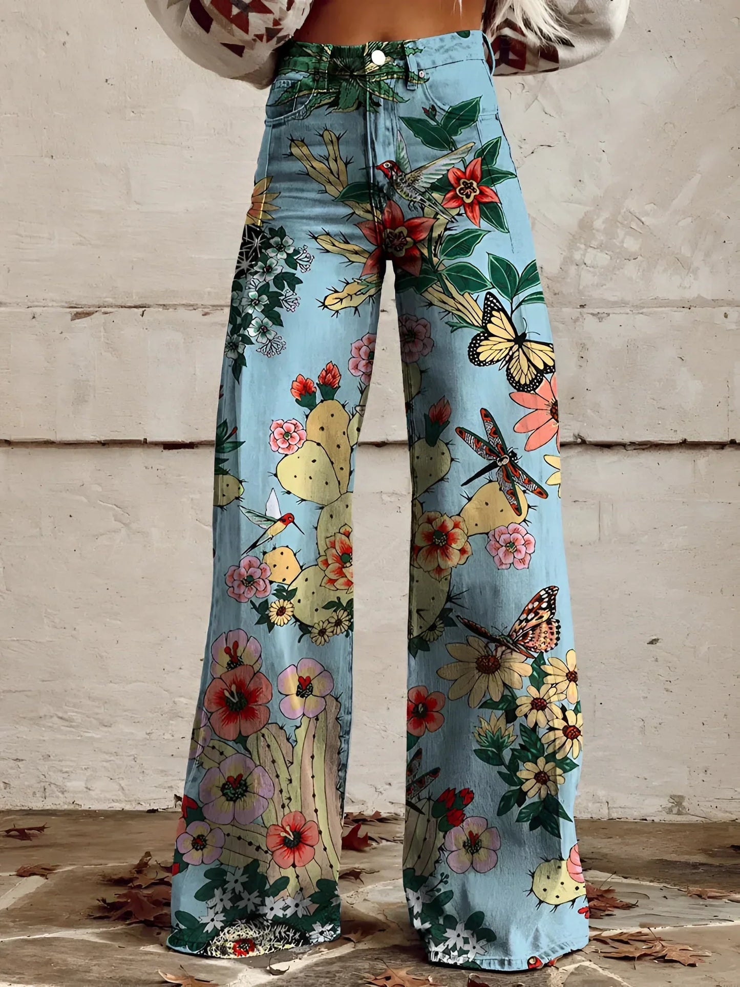 Jeans Mujer Pierna Ancha Acampanados Corte Favorecedor