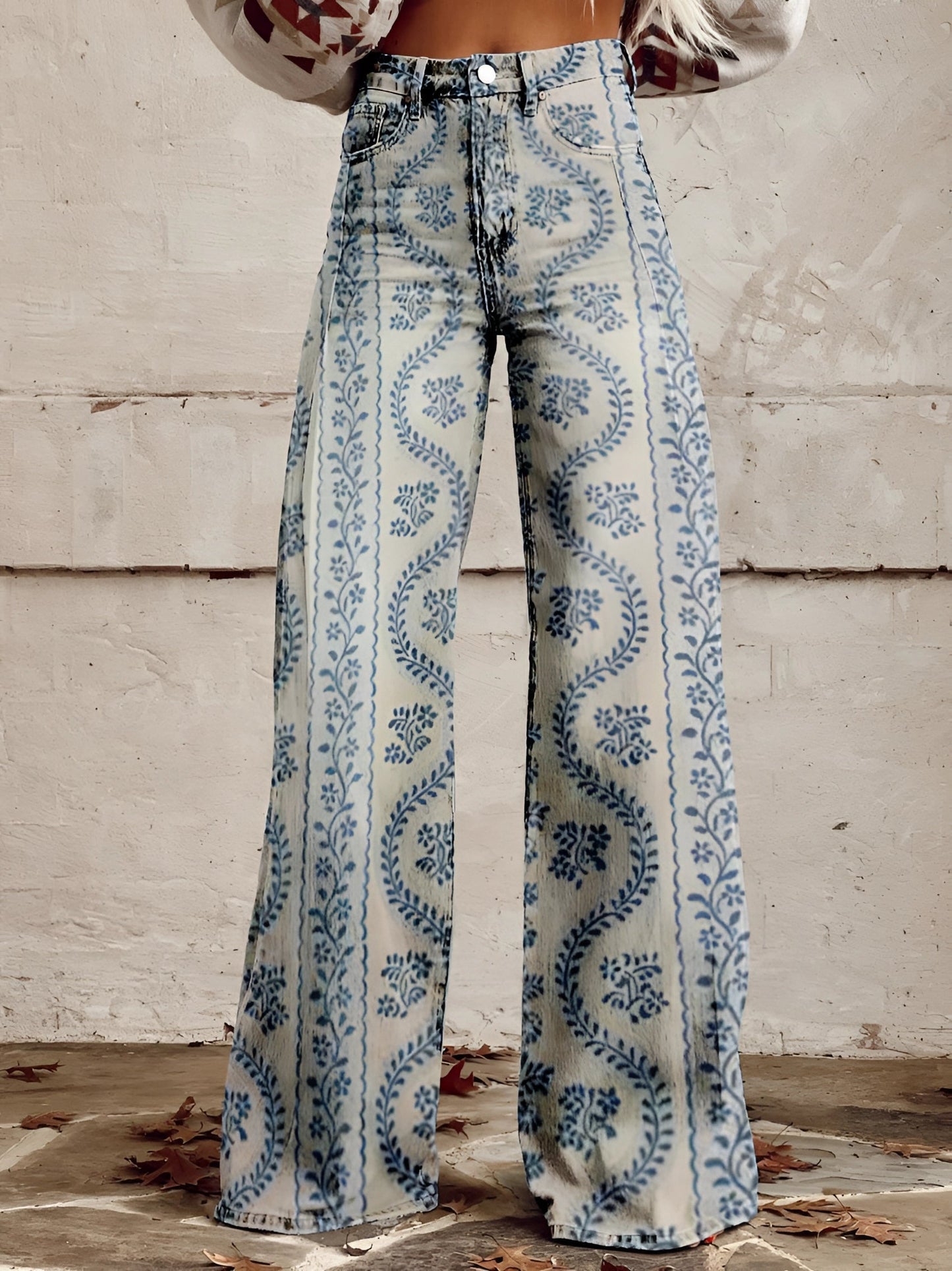Jeans Mujer Pierna Ancha Acampanados Corte Favorecedor