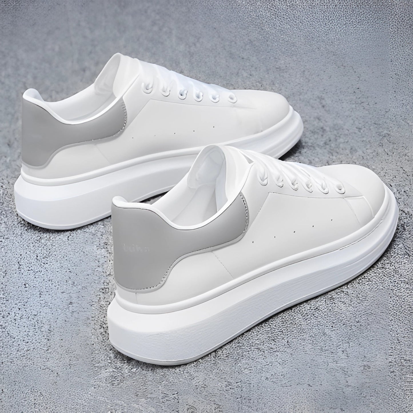 Zapatillas Hombre de Piel Suela Plataforma