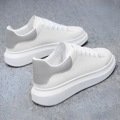 Zapatillas Hombre de Piel Suela Plataforma