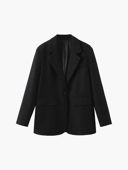 Blazer Casual Mujer Corte Ajustado