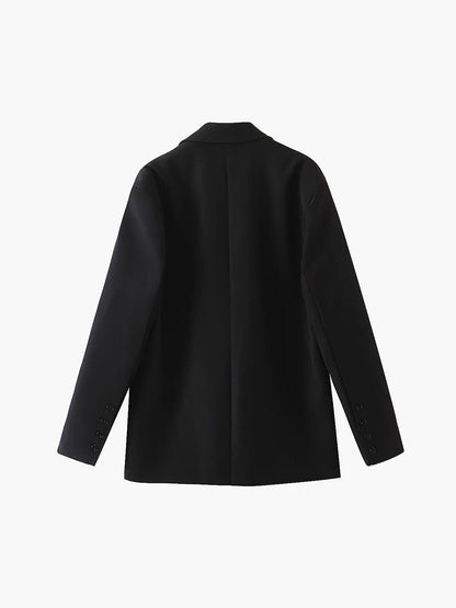 Blazer Casual Mujer Corte Ajustado