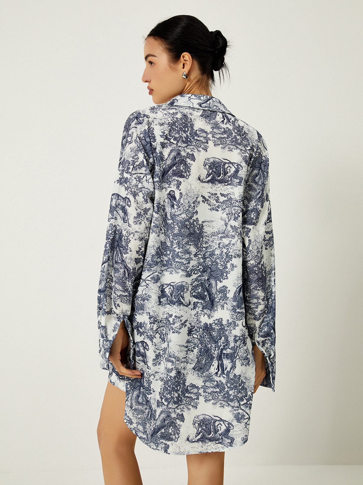 Conjunto Mujer de Tres Piezas Estampado Floral