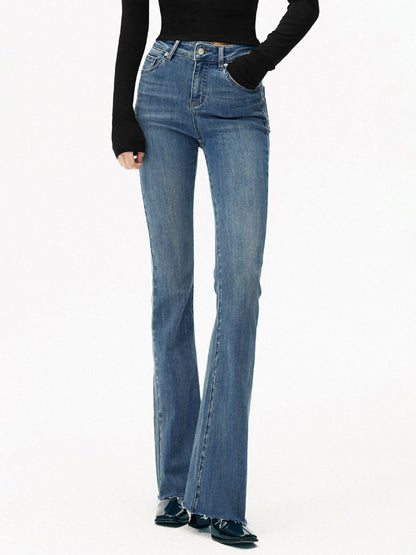 Vaqueros Mujer de Talle Alto Ajuste Slim