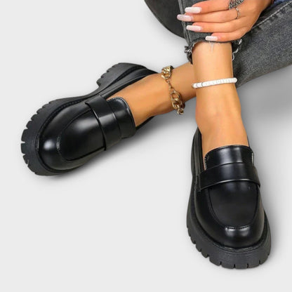 Mocasines ortopédicos hombre suela gruesa diseño clásico