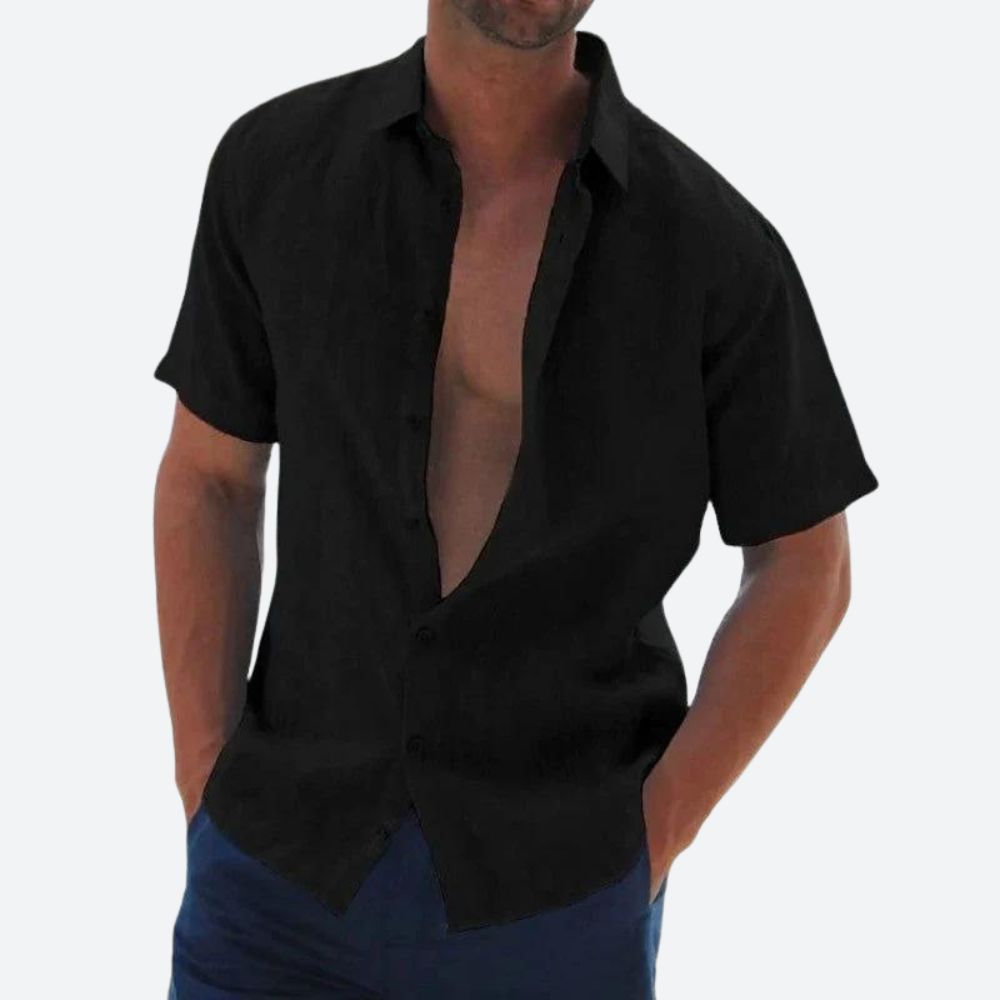 Polo Hombre Verano Algodón Manga Corta