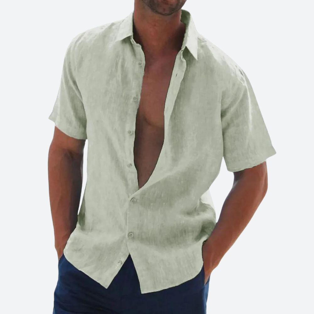 Polo Hombre Verano Algodón Manga Corta