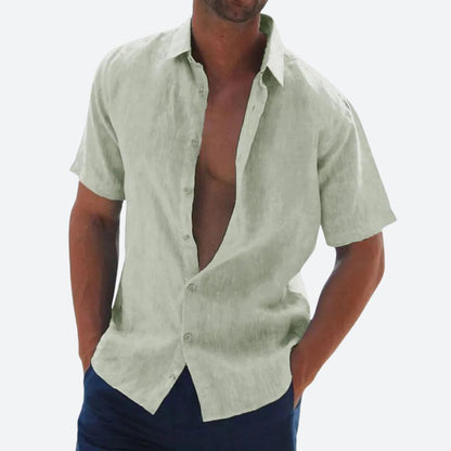 Polo Hombre Verano Algodón Manga Corta