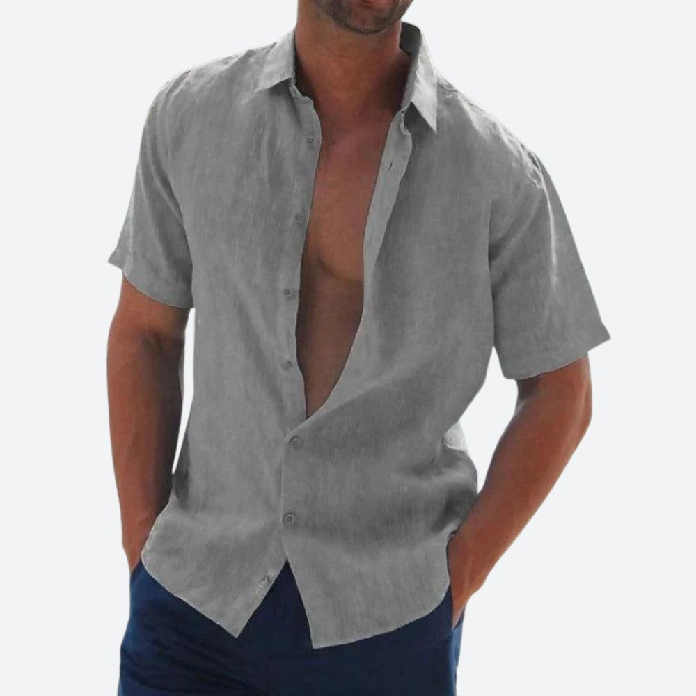Polo Hombre Verano Algodón Manga Corta