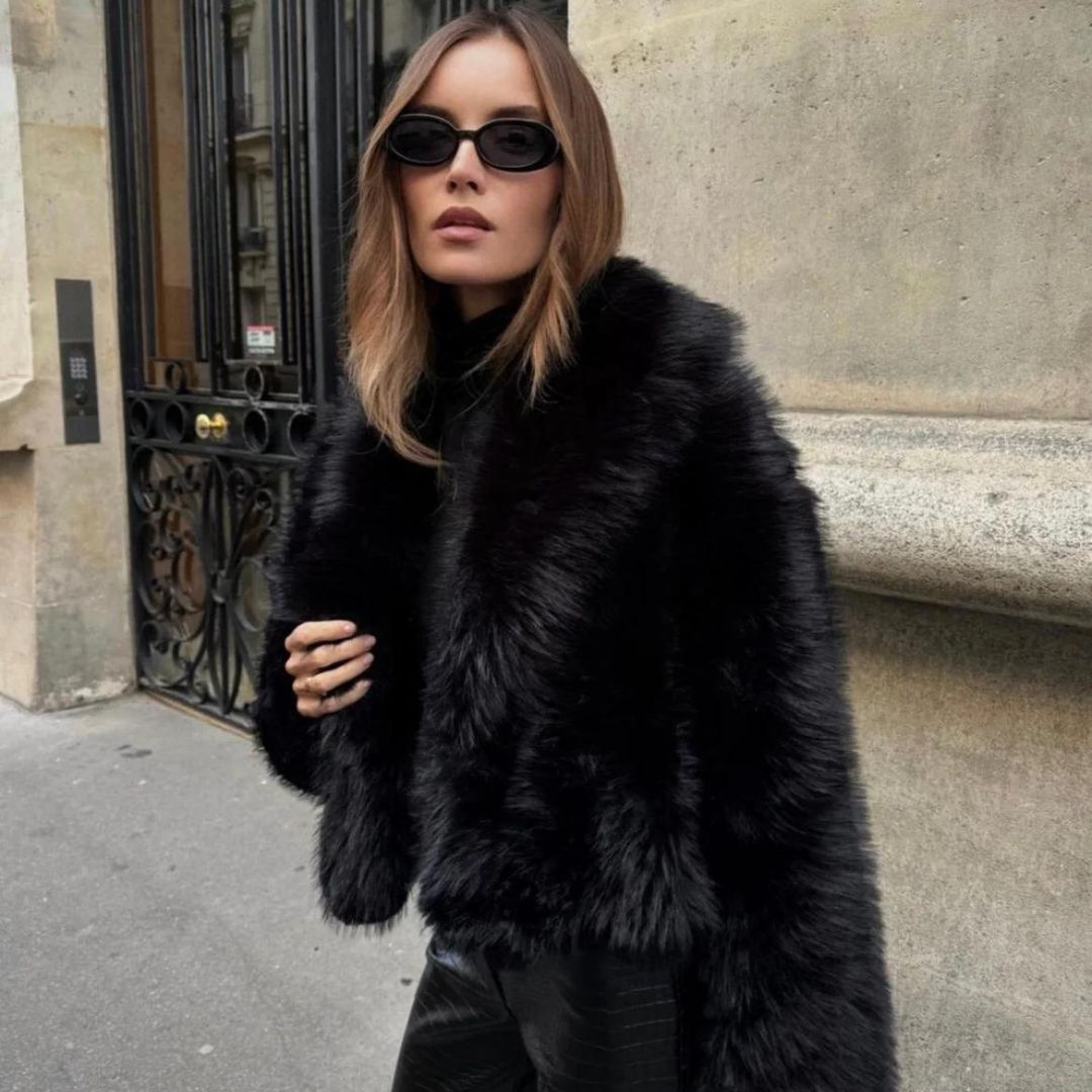 Abrigo Mujer de Lana Corte Elegante